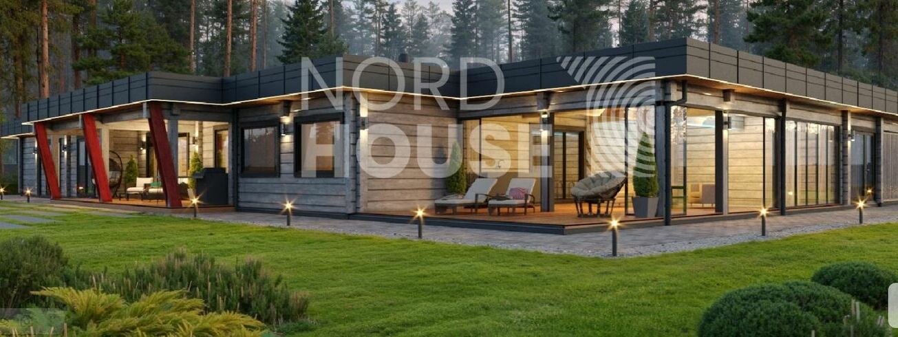 Проект дома из бруса <span style="font-weight: bold;">«Эйнар»</span>