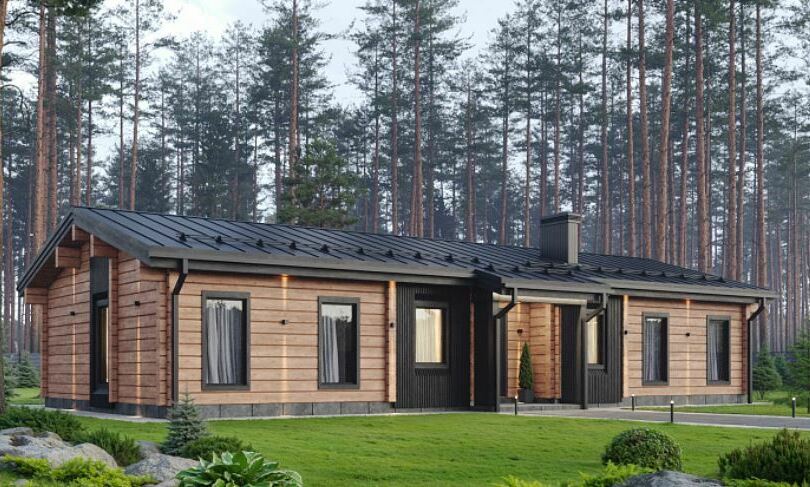Проект дома из бруса <span style="font-weight: bold;">«Варди»&nbsp;</span>