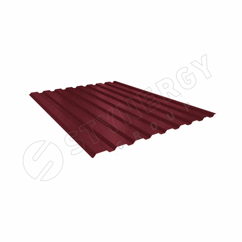Профнастил С20 GRAPHITE45® RAL 3005 0.45 R(цена за м.кв)
