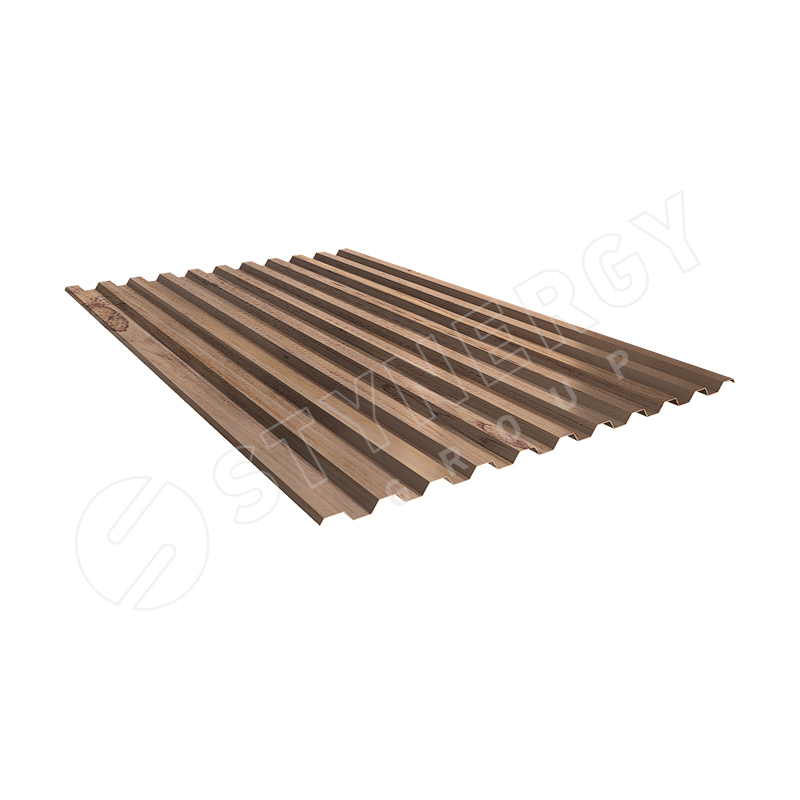 Профнастил С21 PRINT Орех миланский 3D (W3) 0.45 A(цена за м.кв)