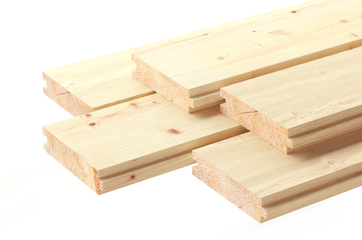 Доска Пола Шпунтованная        Ель / Сосна - Сорт АВ