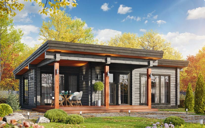 Проект дома из бруса <span style="font-weight: bold;">«Кай»</span>