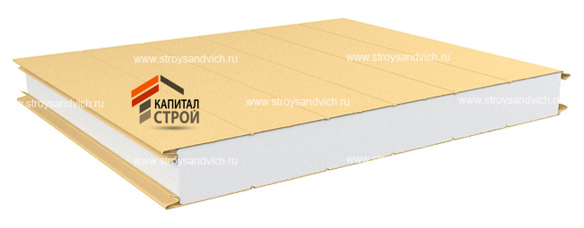 Панель стеновая ТЕПЛОПРЕМИУМ СППС С 1200 5V (полистирол / 5V)