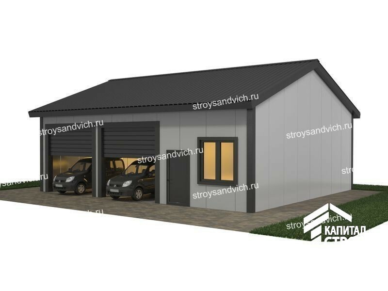 Теплый гараж 10х9&nbsp;