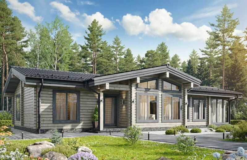 &nbsp;Проект дома из бруса <span style="font-weight: bold;">«Герд»</span>